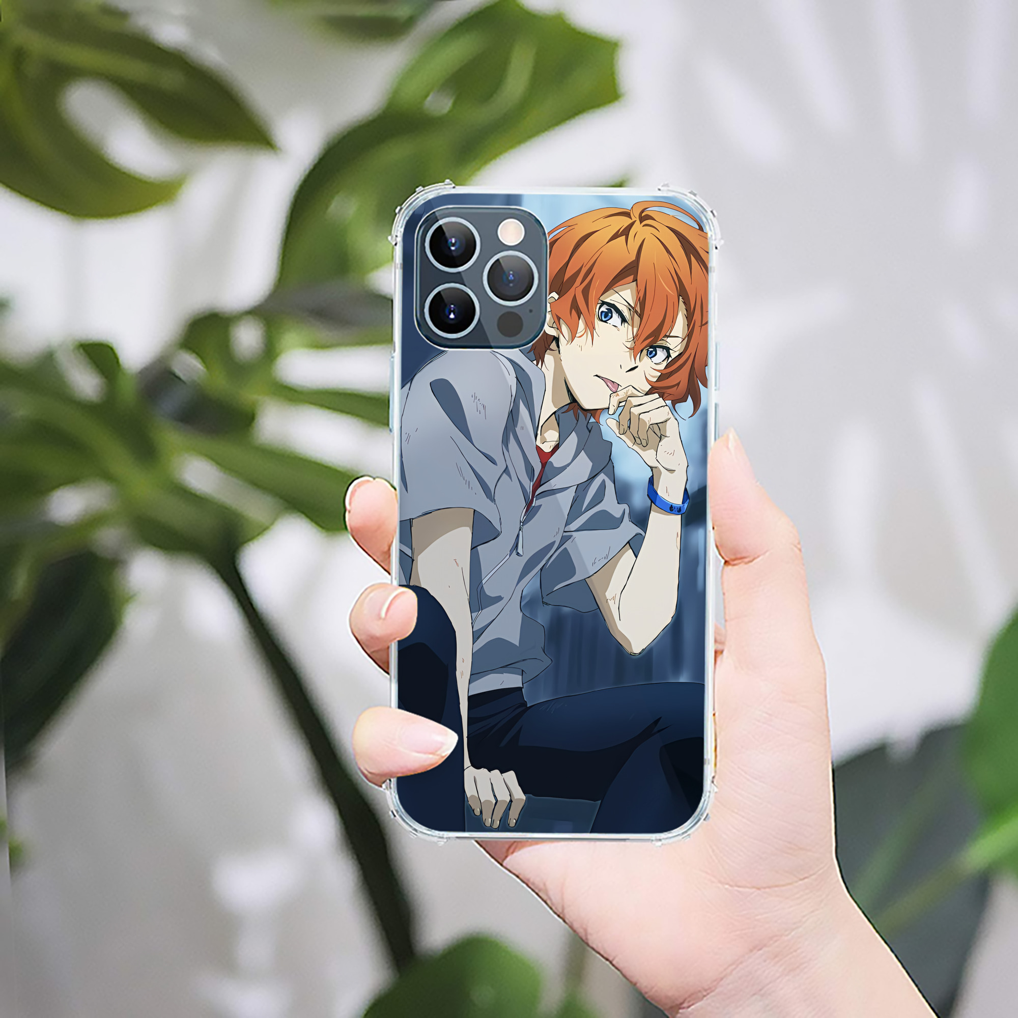 （画像用） 文豪ストレイドッグス Bungo Stray Dogs 【iPhone 12シリーズ対応】透明スマホケース（クリアソフトケース）